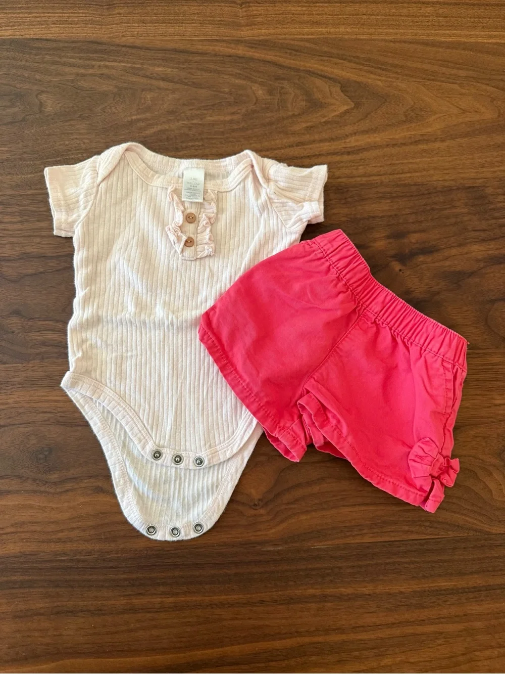 3-6 month Mixed Outfit Bundle - Pink, Mint, Coral, Floral